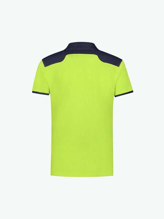 Santino Tivoli Poloshirt - Lime / Navy Polo Santino