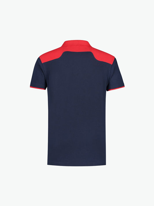 Santino Tivoli Poloshirt - Navy / Rood Polo Santino