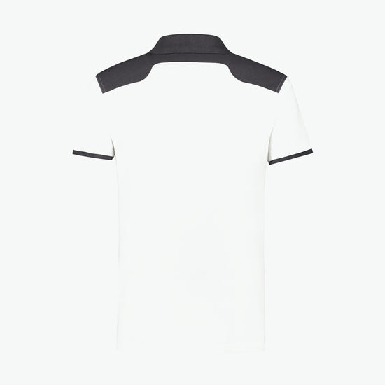 Santino Tivoli Poloshirt - Wit / Grijs Polo Santino