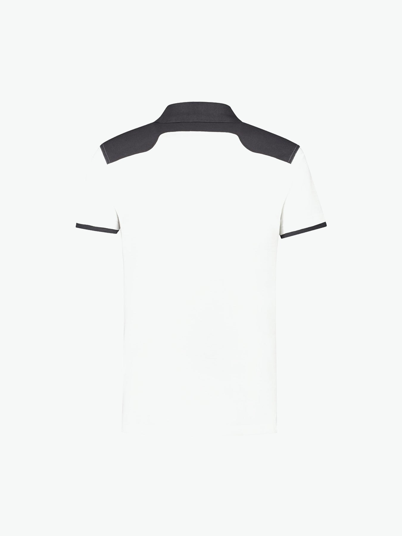 Santino Tivoli Poloshirt - Wit / Grijs Polo Santino