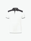Santino Tivoli Poloshirt - Wit / Grijs Polo Santino XS