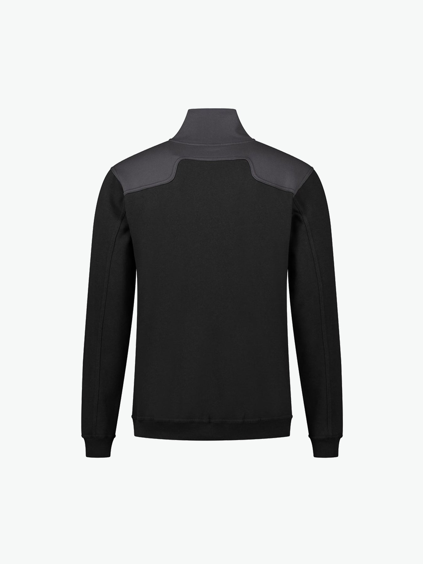 Santino Tokyo Zipsweater - Zwart / Grijs Sweater Santino