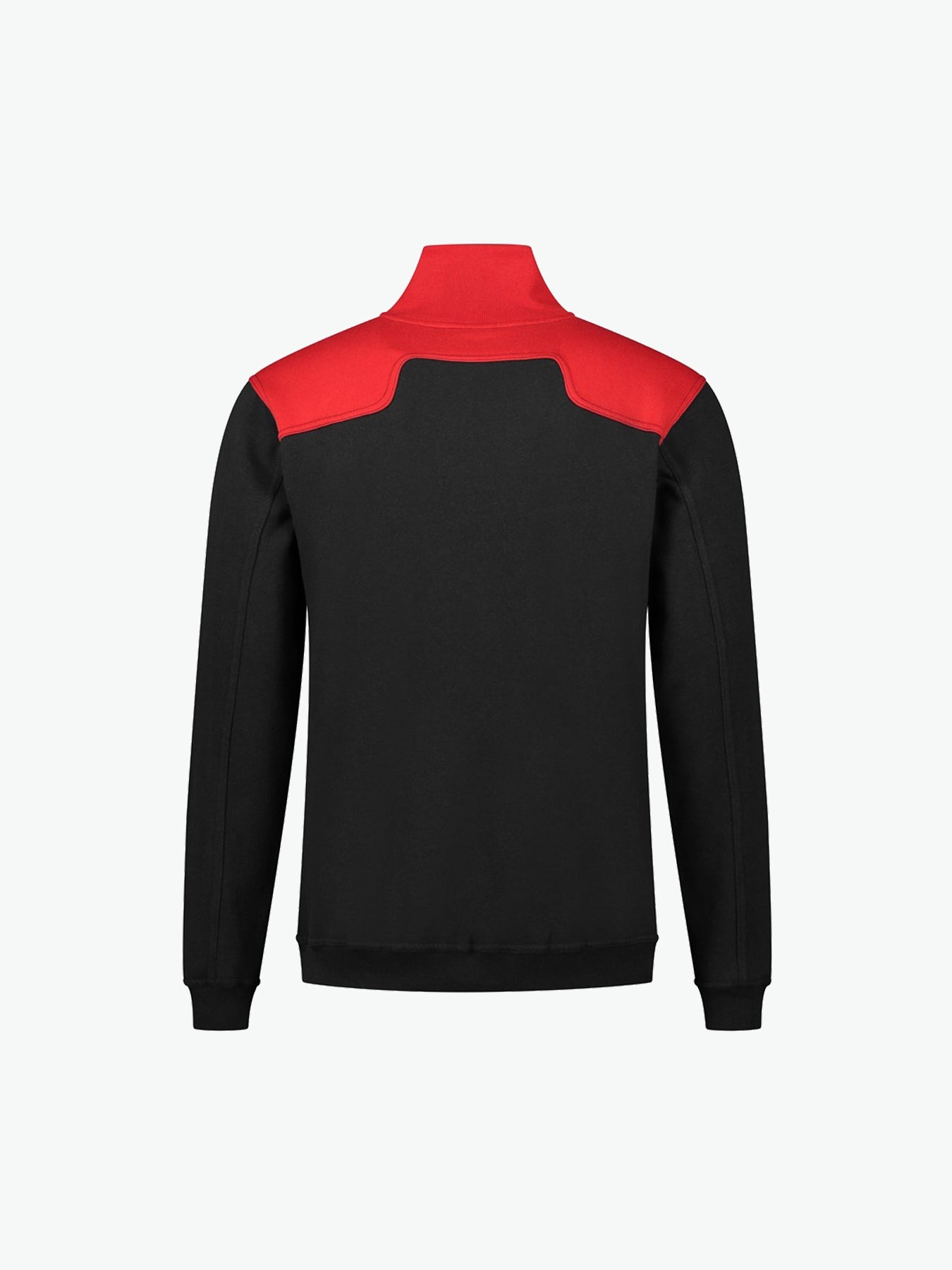 Santino Tokyo Zipsweater - Zwart / Rood Sweater Santino