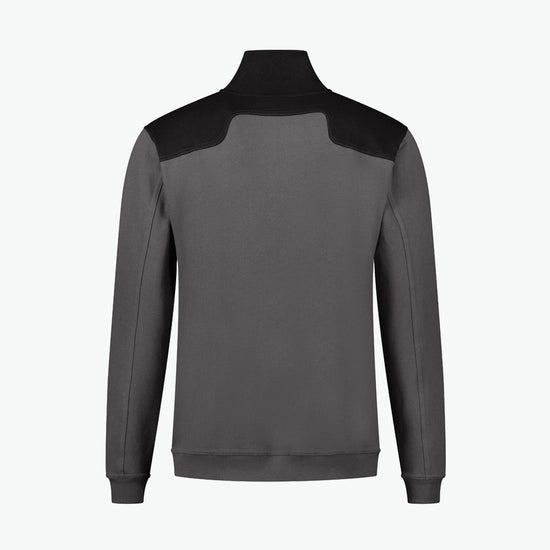 Santino Tokyo Zipsweater - Grijs / Zwart Sweater Santino