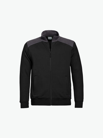 Santino Toronto Sweatvest - Zwart / Grijs Sweater Santino S