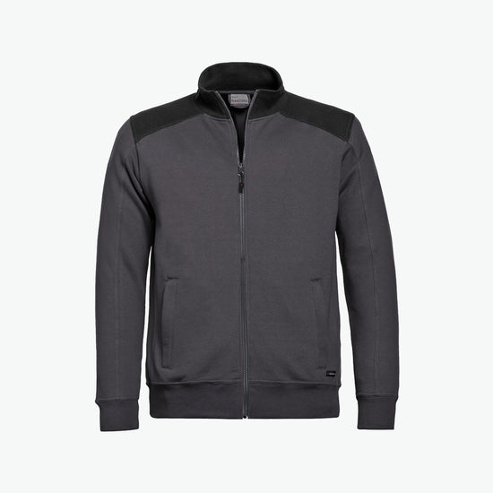 Santino Toronto Sweatvest - Grijs / Zwart Vest Santino S