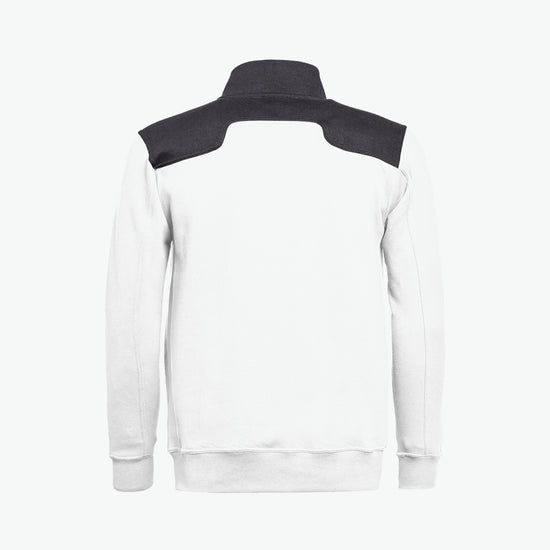 Santino Toronto Sweatvest - Wit / Grijs Sweater Santino
