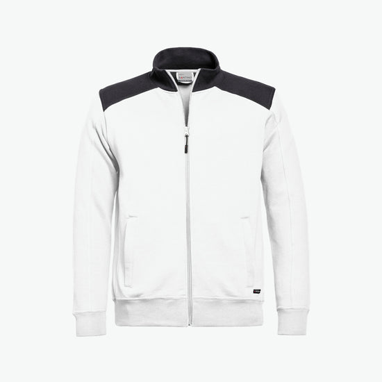 Santino Toronto Sweatvest - Wit / Grijs Sweater Santino S