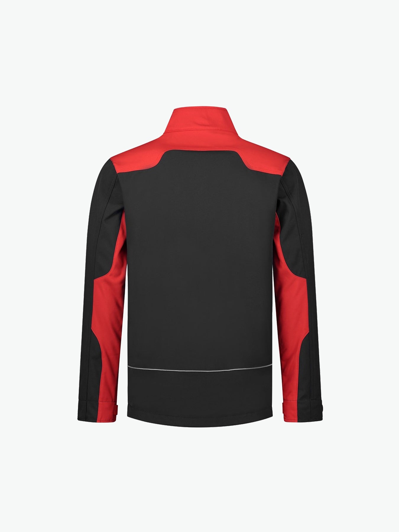 Santino Tour Softshell Jacket - Zwart / Rood Softshell Jas Santino