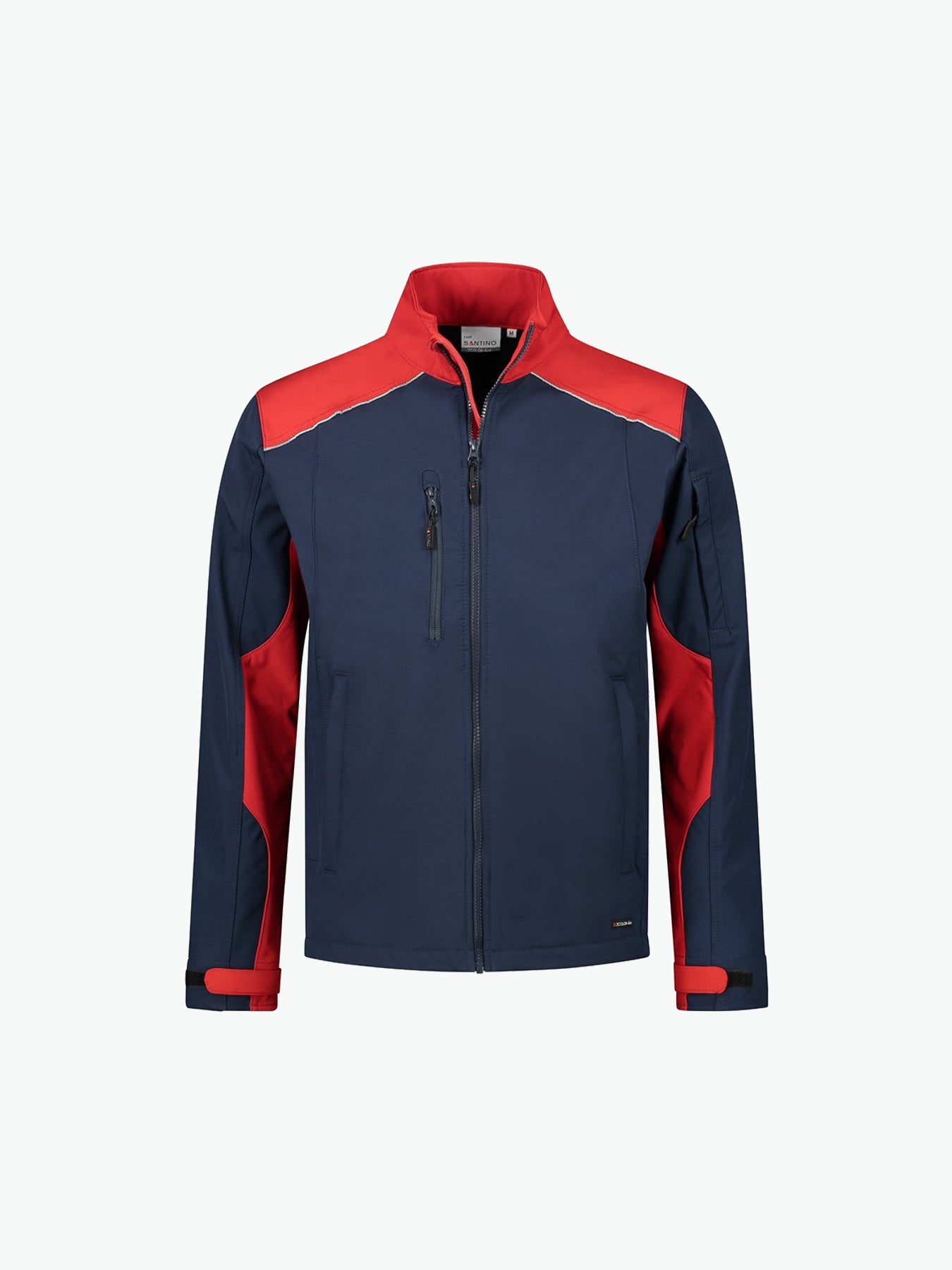 Santino Tour Softshell Jacket - Navy / Rood Softshell Jas Santino S