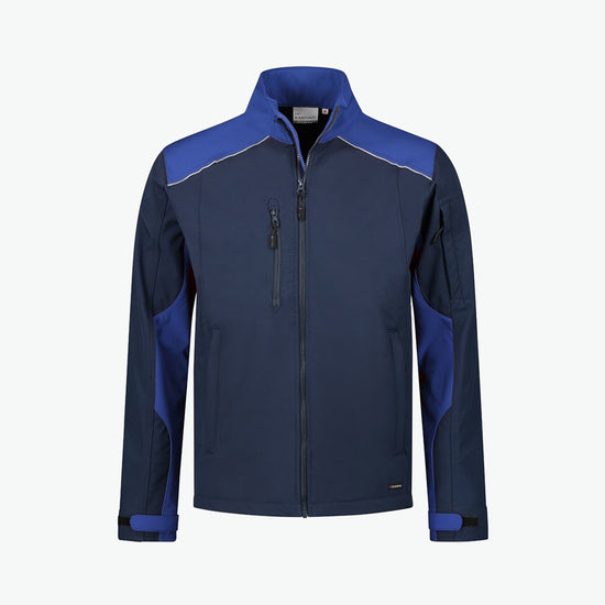 Santino Tour Softshell Jacket - Navy / Blauw Softshell Jas Santino S