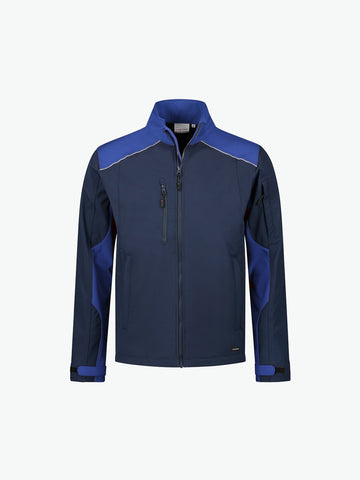 Santino Tour Softshell Jacket - Navy / Blauw Softshell Jas Santino S