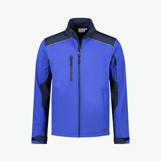 Santino Tour Softshell Jacket - Blauw / Navy Softshell Jas Santino S