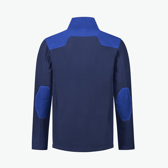 Santino Trento Fleecejack - Navy / Blauw Fleece Jas Santino