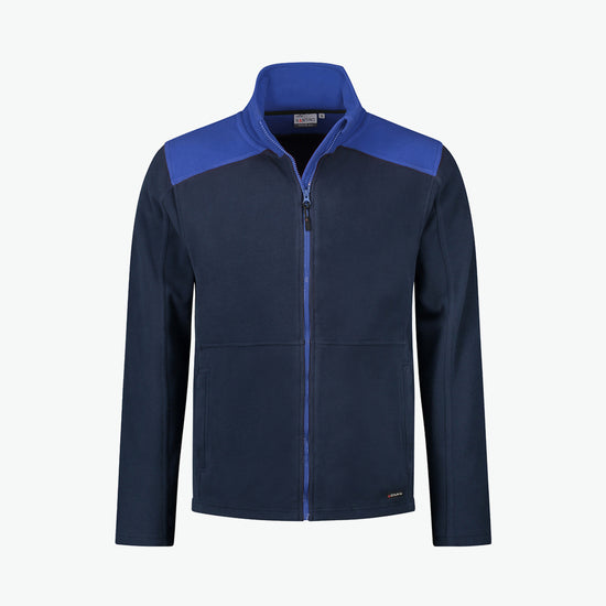 Santino Trento Fleecejack - Navy / Blauw Fleece Jas Santino S