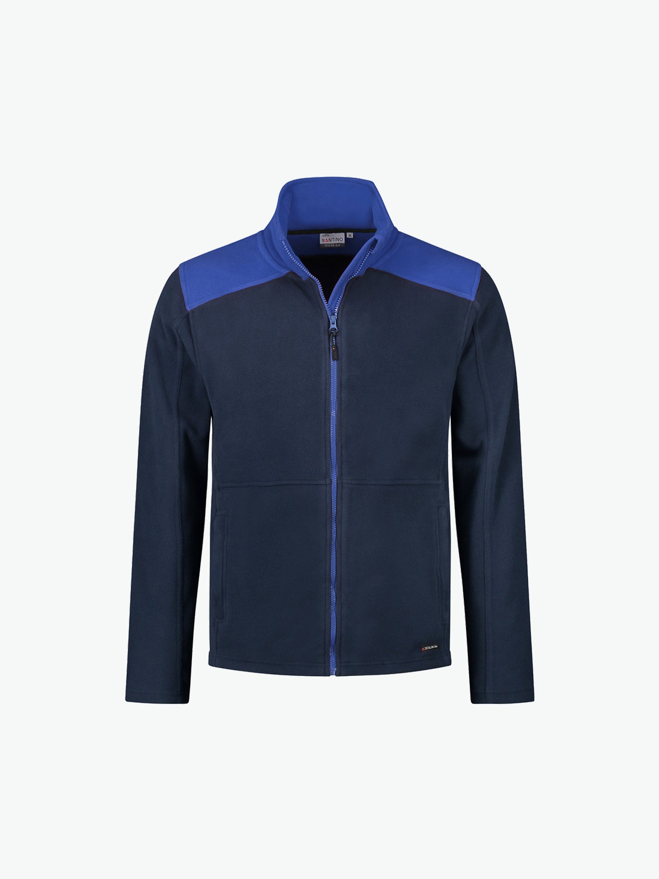 Santino Trento Fleecejack - Navy / Blauw Fleece Jas Santino S