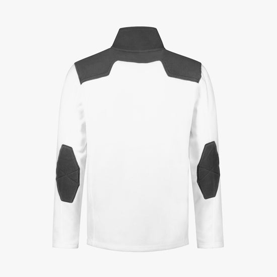 Santino Trento Fleecejack - Wit / Grijs Fleece Jas Santino