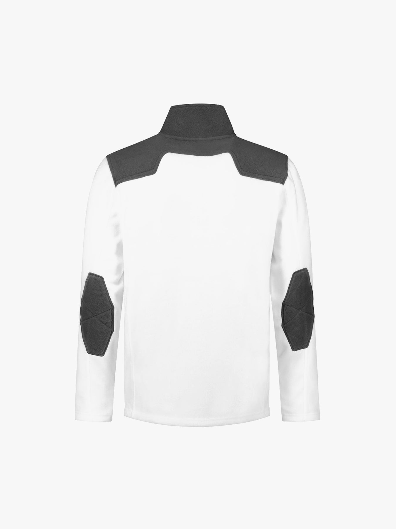 Santino Trento Fleecejack - Wit / Grijs Fleece Jas Santino