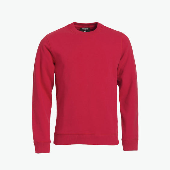 Clique Classic Roundneck - Rood Sweater Clique XS