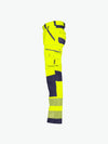 Dassy Aruba Stretch hogezichtbaarheidsbroek met kniezakken - Fluogeel/Marineblauw Werkbroek Dassy