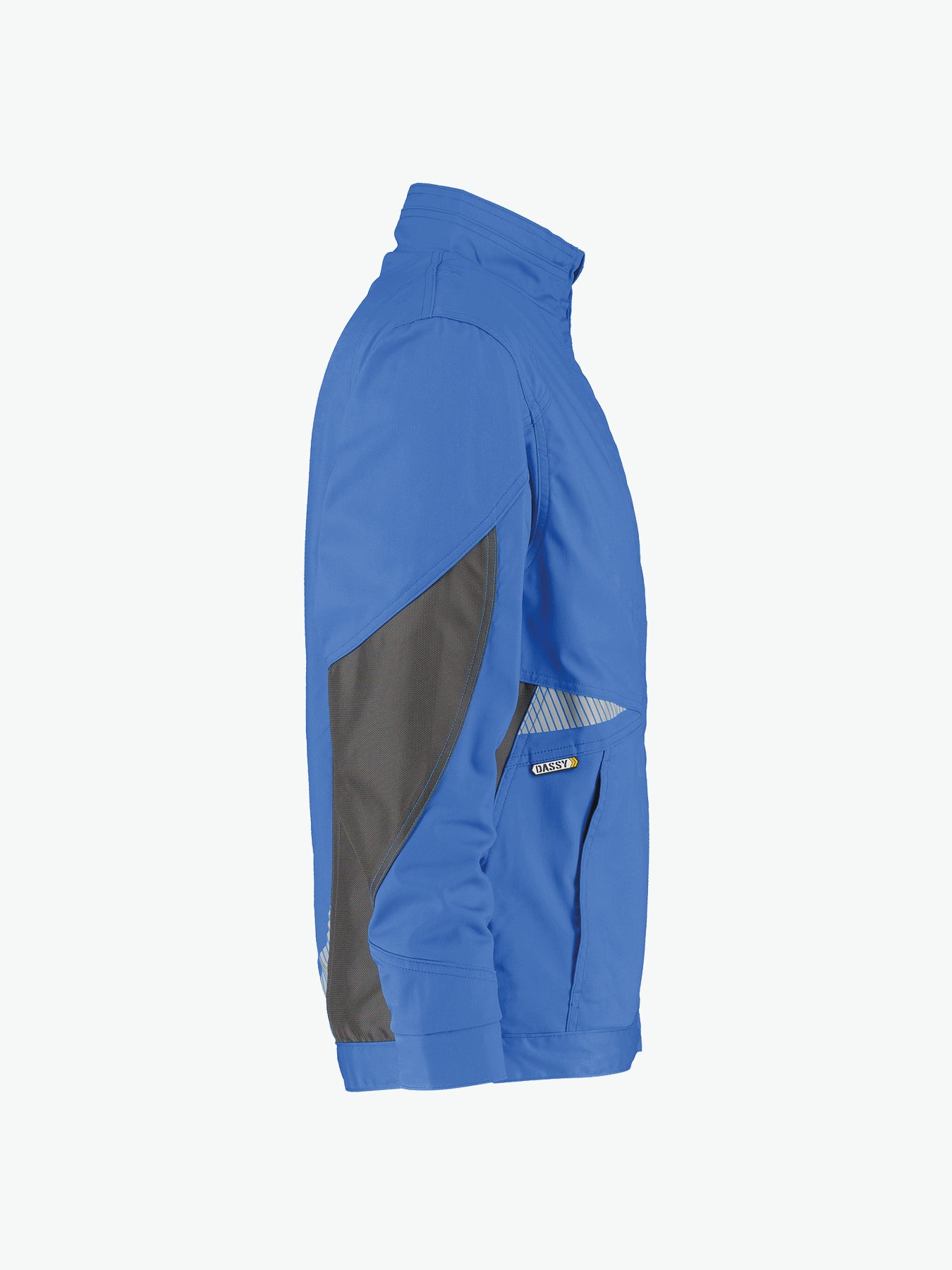 Dassy Atom Werkvest - Azuurblauw/Antracietgrijs Werkvest Dassy