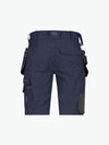 Dassy Aurax Holsterzakkenshort met stretch - Nachtblauw/Antracietgrijs Werkbroek Dassy