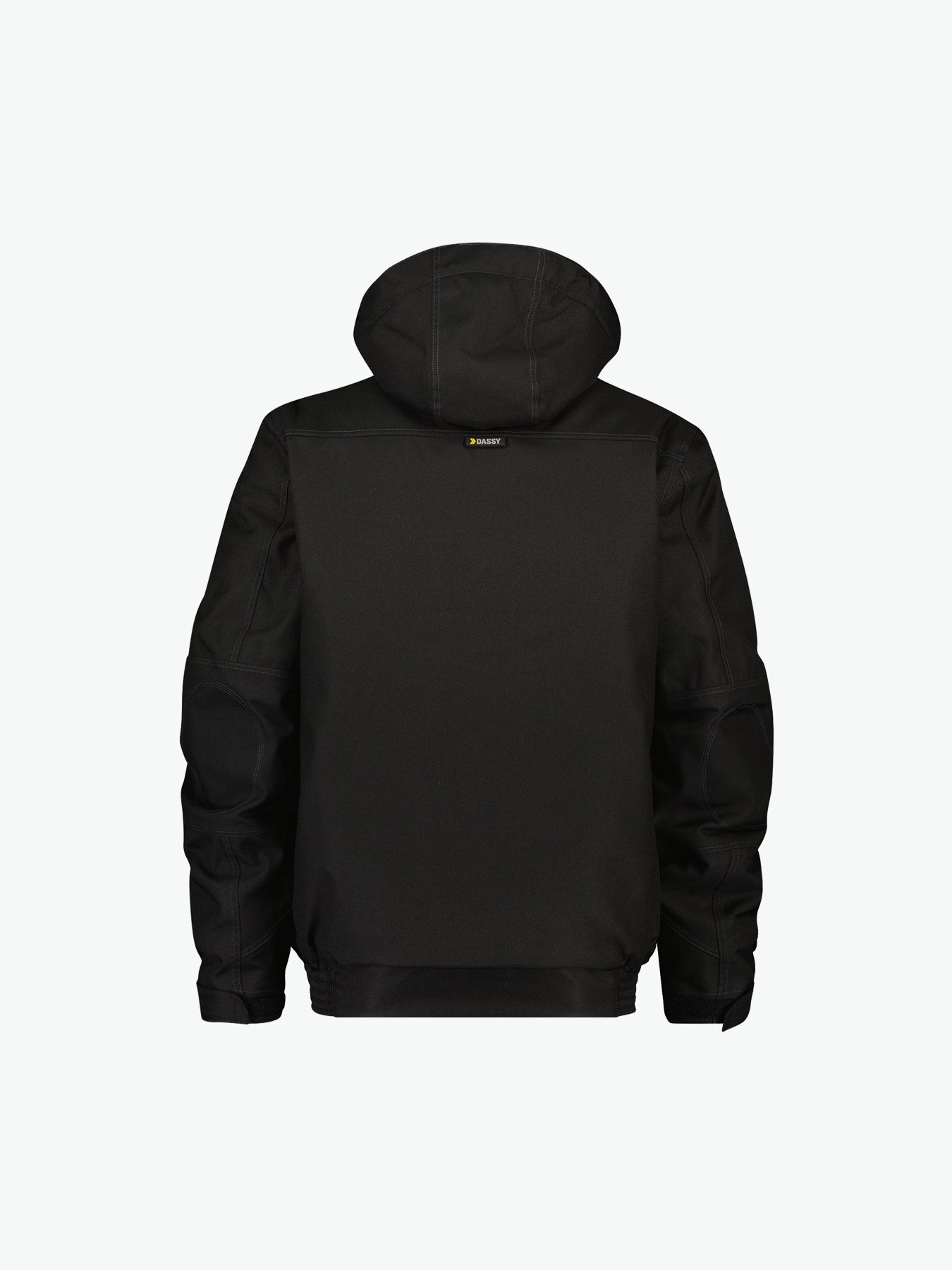 Dassy Austin Canvas winterjas - Zwart Werkjas Dassy