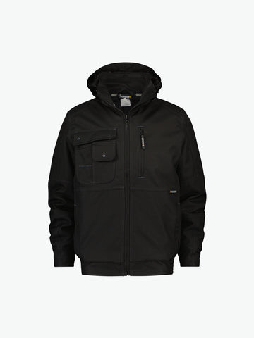 Dassy Austin Canvas winterjas - Zwart Werkjas Dassy