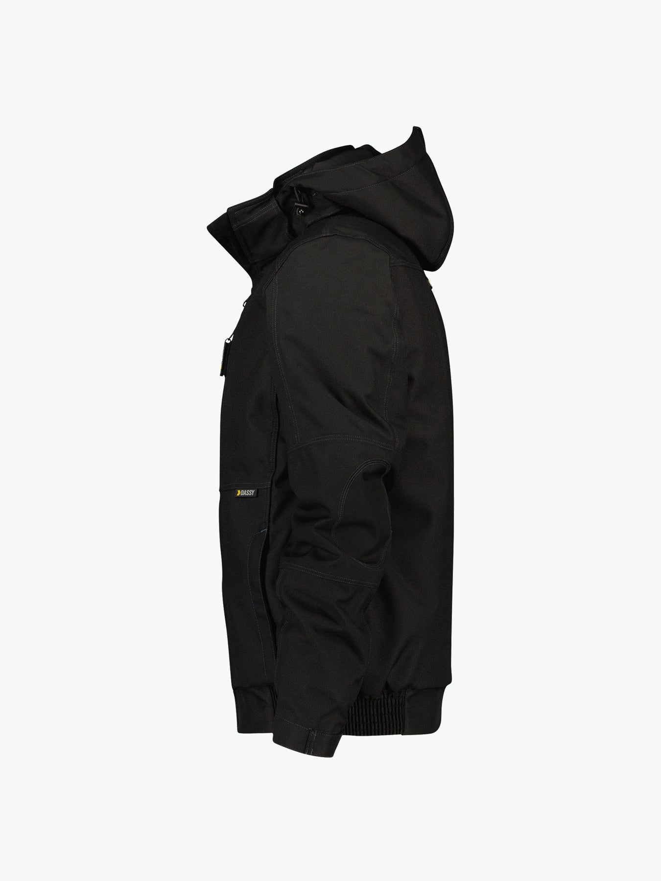 Dassy Austin Canvas winterjas - Zwart Werkjas Dassy