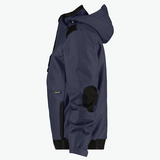Dassy Austin Canvas winterjas - Nachtblauw/Zwart Werkjas Dassy