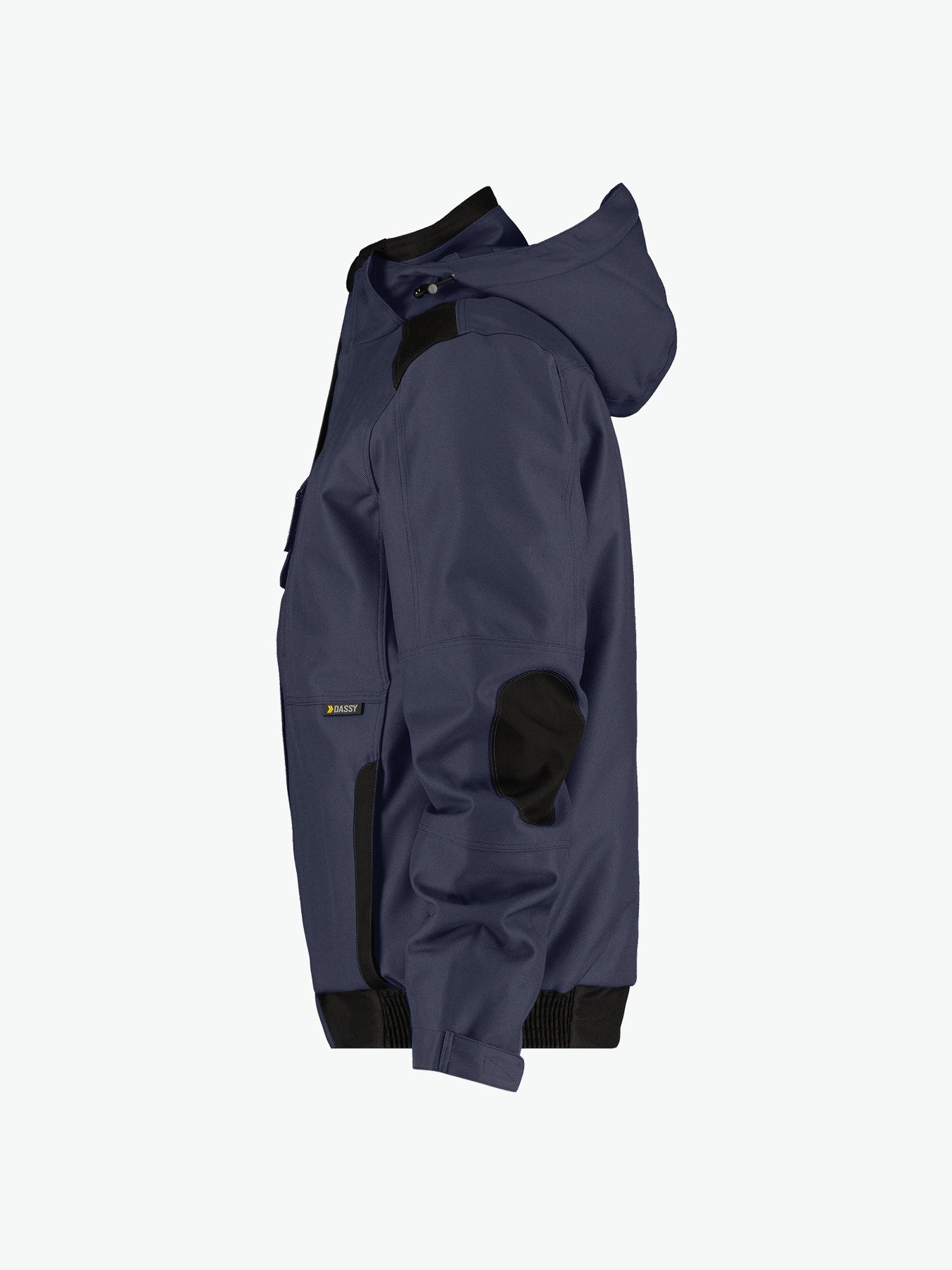 Dassy Austin Canvas winterjas - Nachtblauw/Zwart Werkjas Dassy