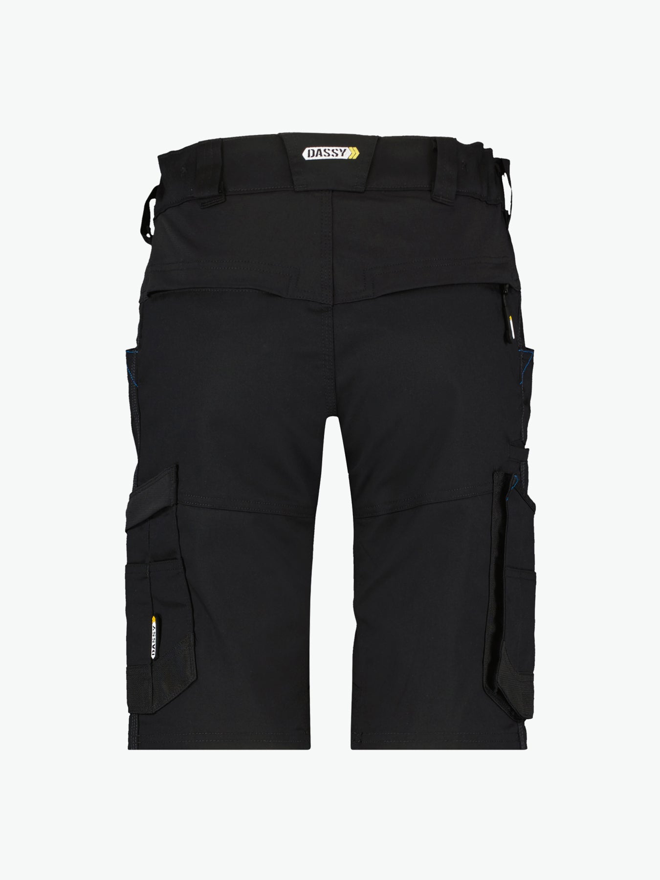 Dassy Axis Women Werkshort met stretch voor dames - Zwart Werkbroek Dames Dassy
