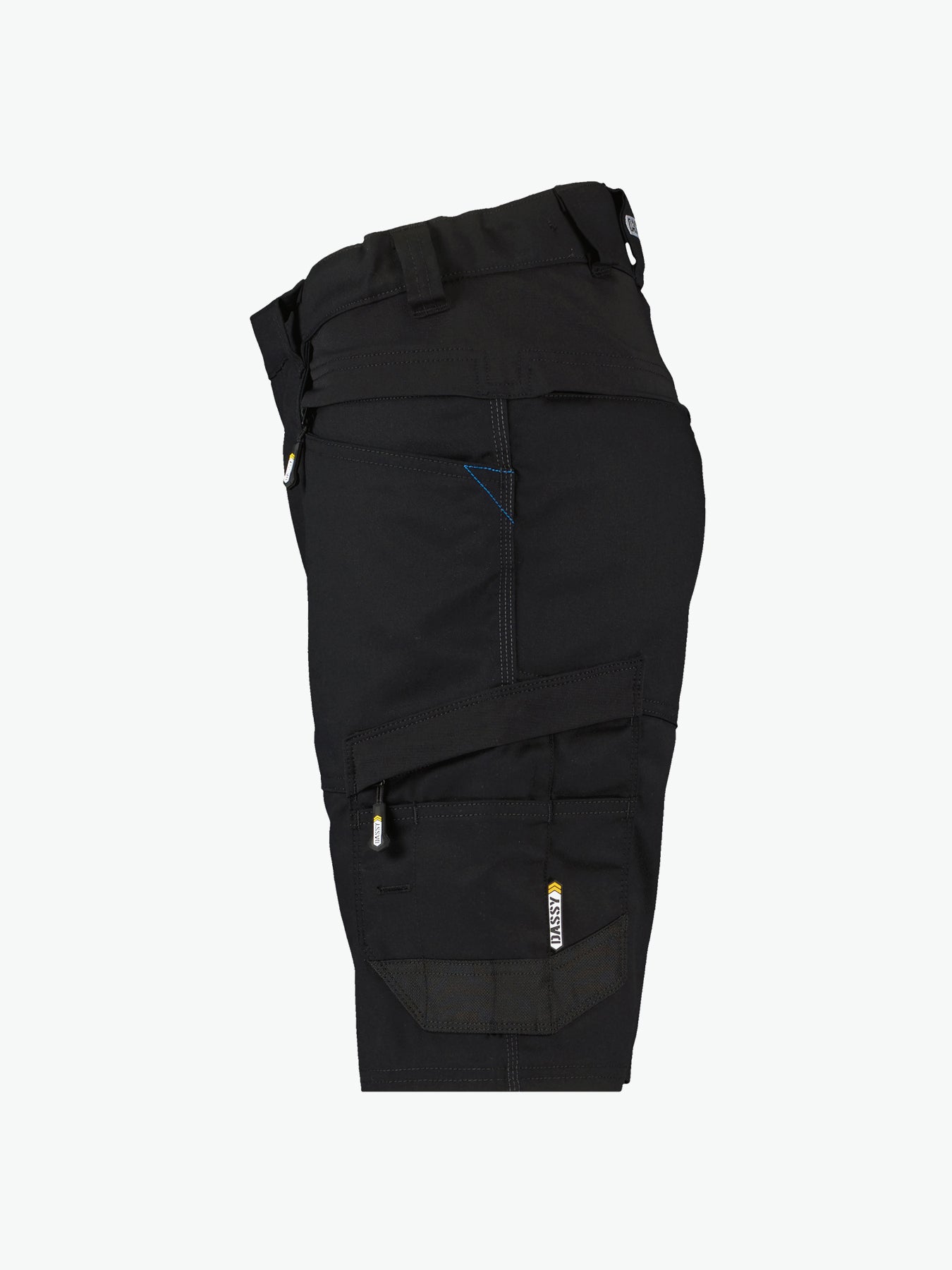Dassy Axis Women Werkshort met stretch voor dames - Zwart Werkbroek Dames Dassy