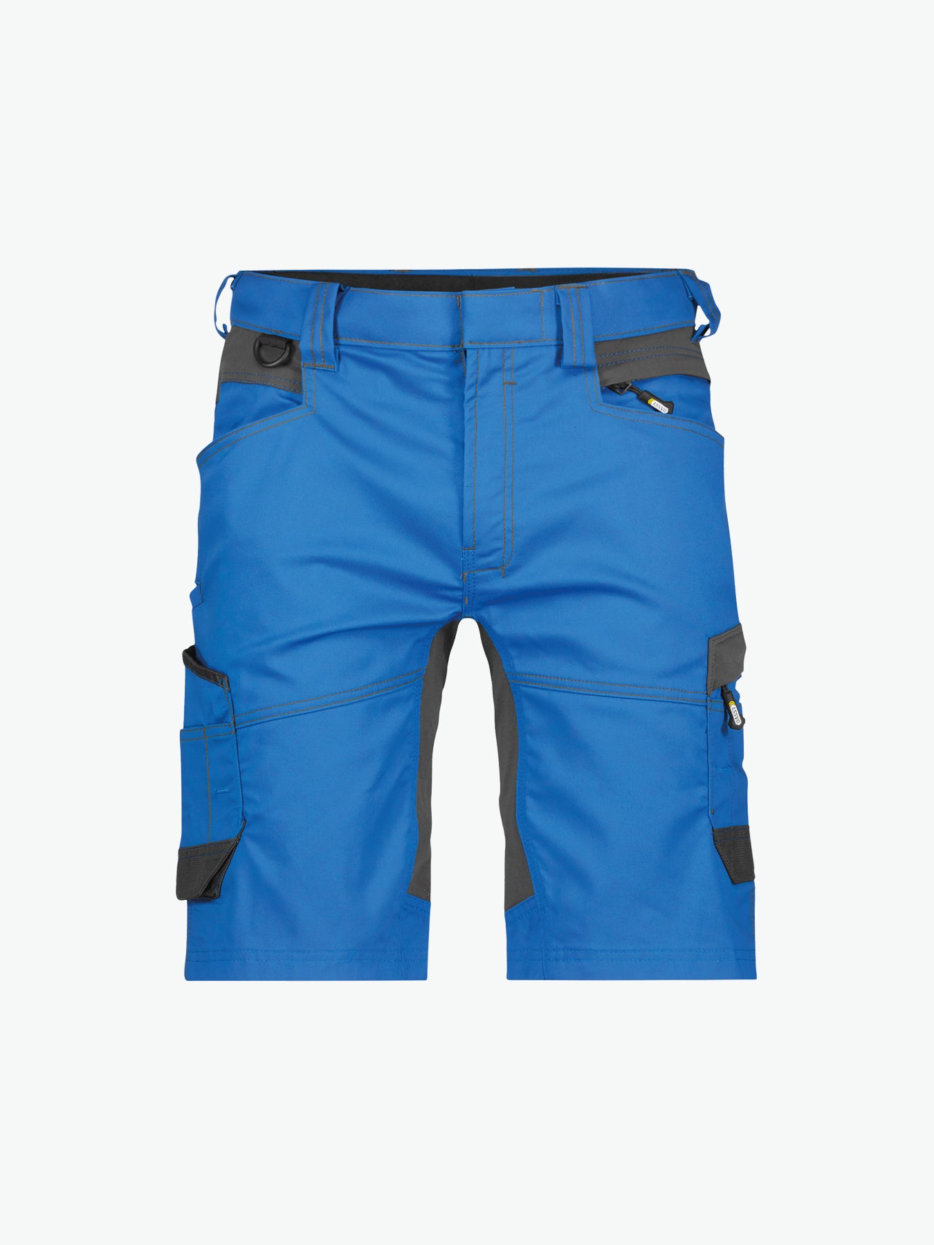 Dassy Axis Werkshort met stretch - Azuurblauw/Antracietgrijs Werkbroek Dassy