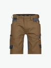 Dassy Axis Werkshort met stretch - Leembruin/Antracietgrijs Werkbroek Dassy