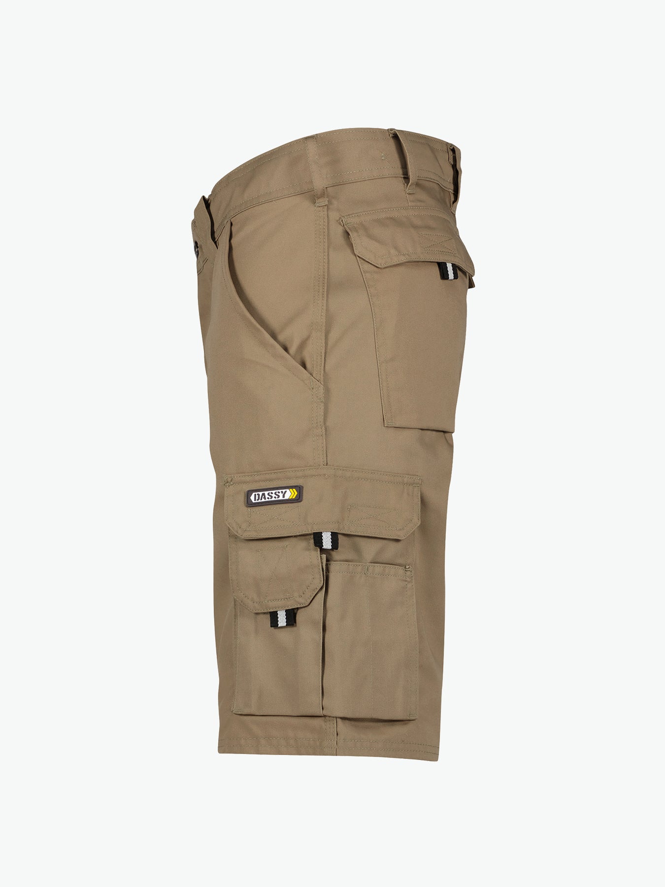 Dassy Bari Werkshort - Beige Werkbroek Dassy
