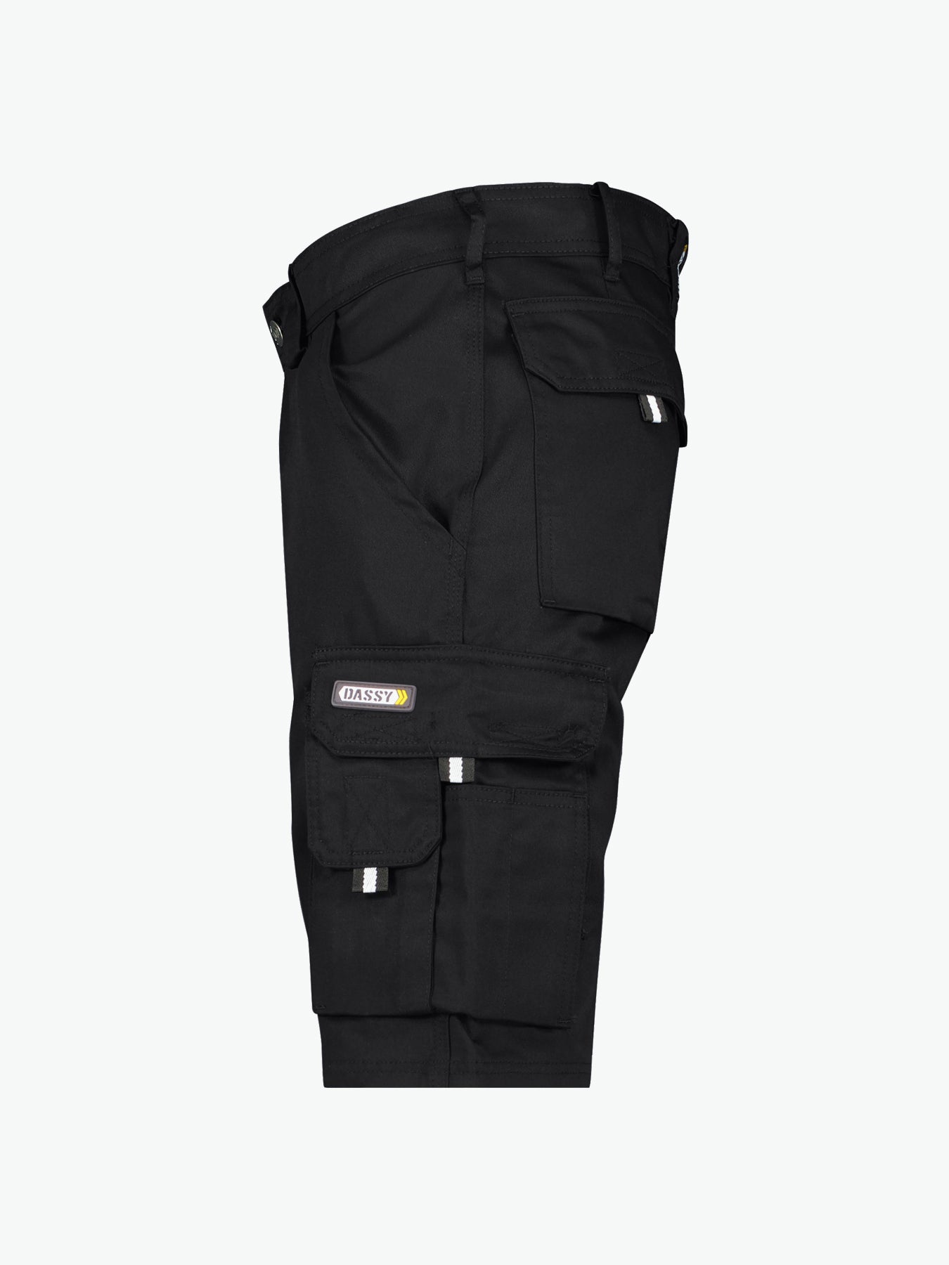 Dassy Bari Werkshort - Zwart Werkbroek Dassy