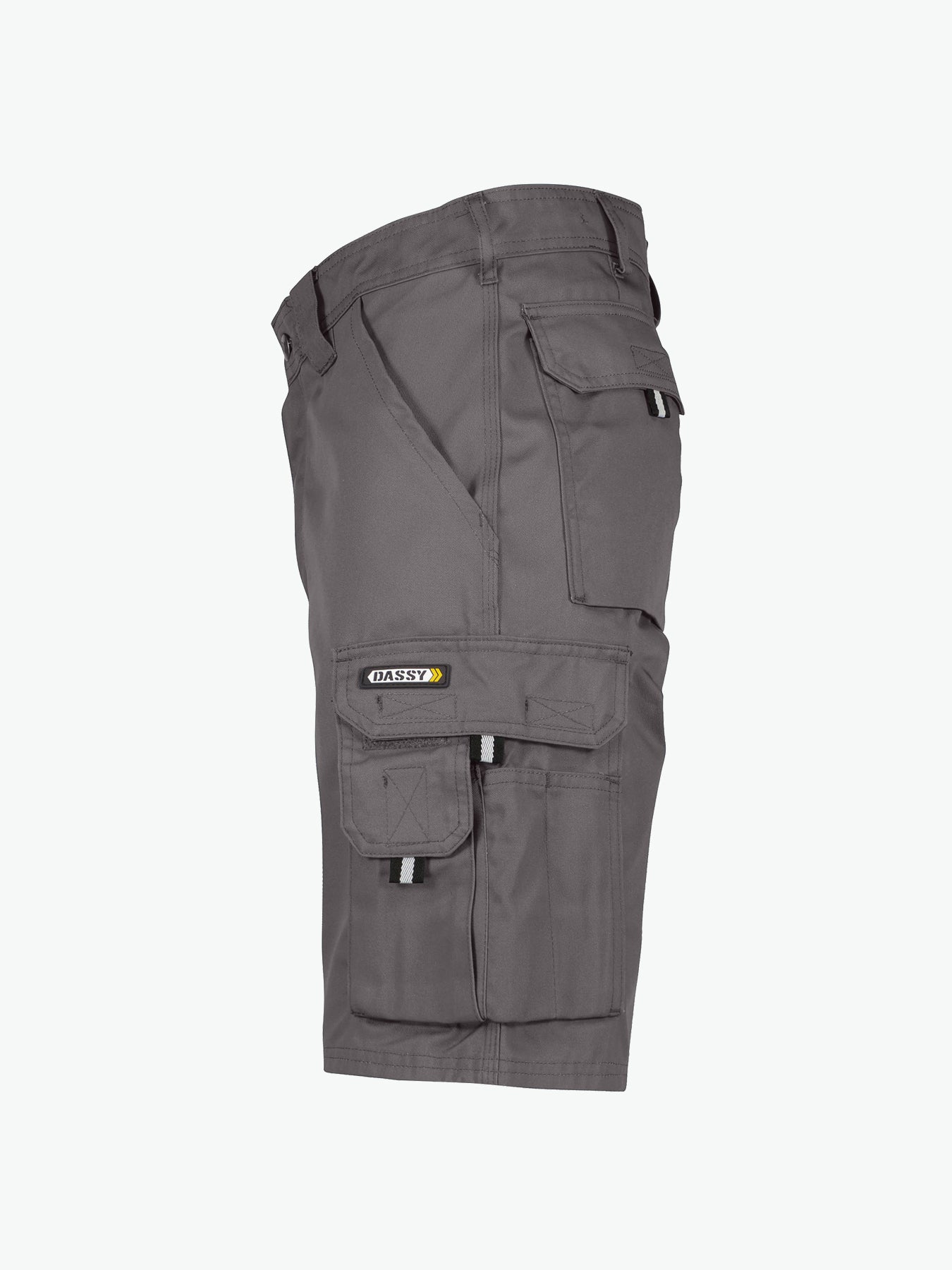 Dassy Bari Werkshort - Cementgrijs Werkbroek Dassy