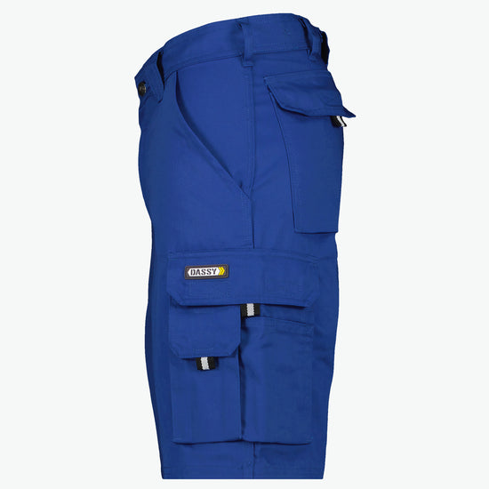 Dassy Bari Werkshort - Korenblauw Werkbroek Dassy