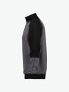 Dassy Basiel Tweekleurige sweater - Cementgrijs/Zwart Werksweater Dassy