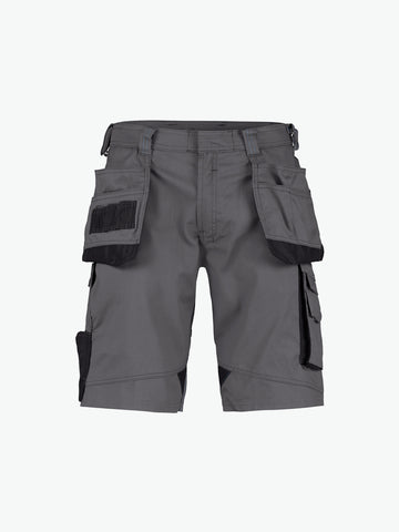 Dassy Bionic Holsterzakkenshort - Antracietgrijs/Zwart Werkbroek Dassy