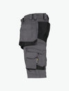 Dassy Bionic Holsterzakkenshort - Antracietgrijs/Zwart Werkbroek Dassy