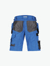 Dassy Bionic Holsterzakkenshort - Azuurblauw/Antracietgrijs Werkbroek Dassy