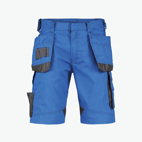 Dassy Bionic Holsterzakkenshort - Azuurblauw/Antracietgrijs Werkbroek Dassy