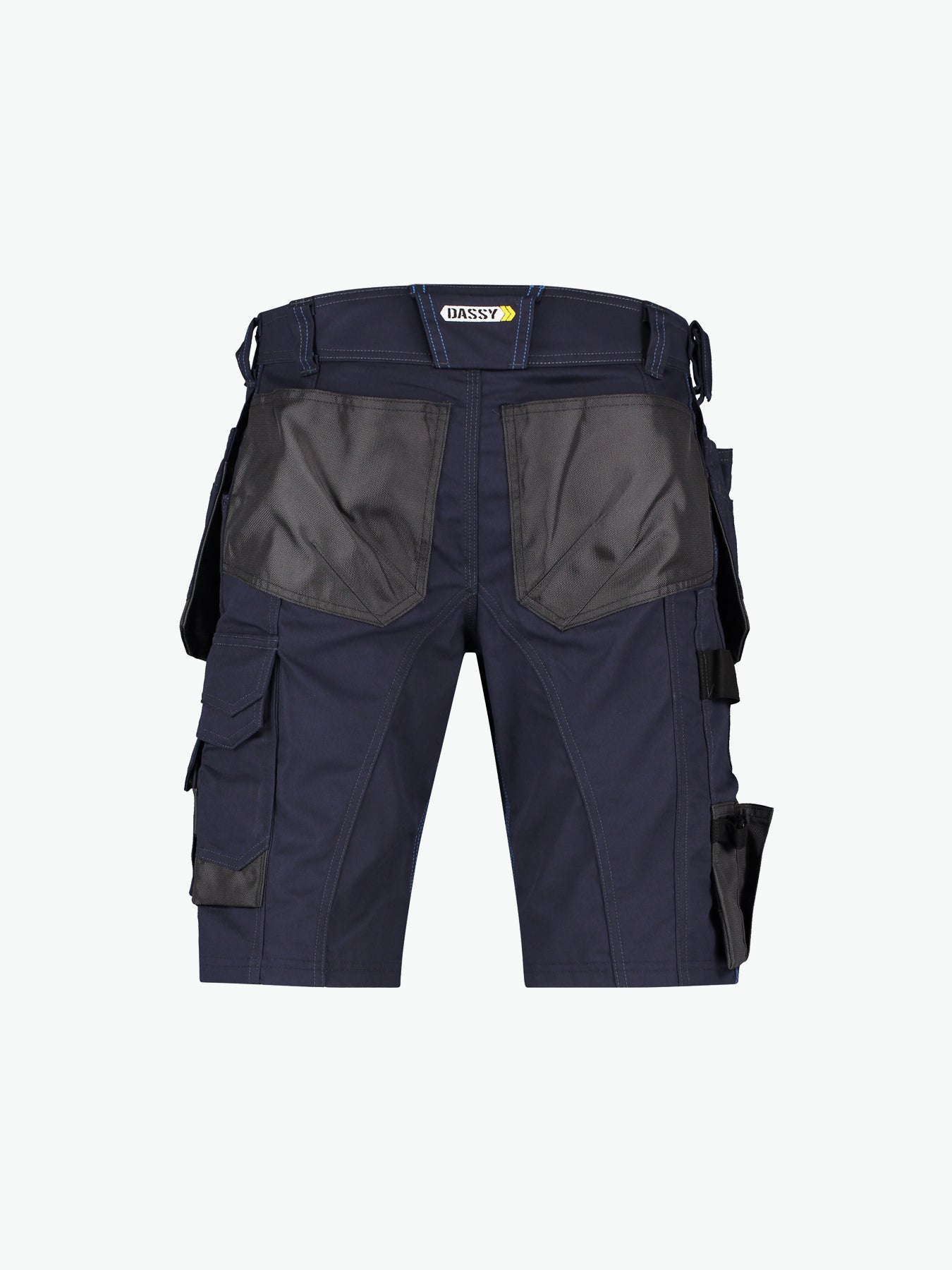 Dassy Bionic Holsterzakkenshort - Nachtblauw/Antracietgrijs Werkbroek Dassy