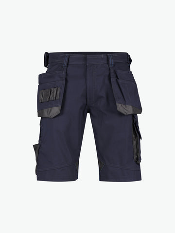 Dassy Bionic Holsterzakkenshort - Nachtblauw/Antracietgrijs Werkbroek Dassy