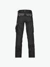 Dassy Boston Tweekleurige werkbroek met kniezakken - Zwart/Cementgrijs Werkbroek Dassy