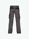 Dassy Boston Tweekleurige werkbroek met kniezakken - Cementgrijs/Zwart Werkbroek Dassy