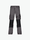 Dassy Boston Tweekleurige werkbroek met kniezakken - Cementgrijs/Zwart Werkbroek Dassy