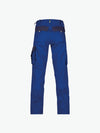 Dassy Boston Tweekleurige werkbroek met kniezakken - Korenblauw/Marineblauw Werkbroek Dassy